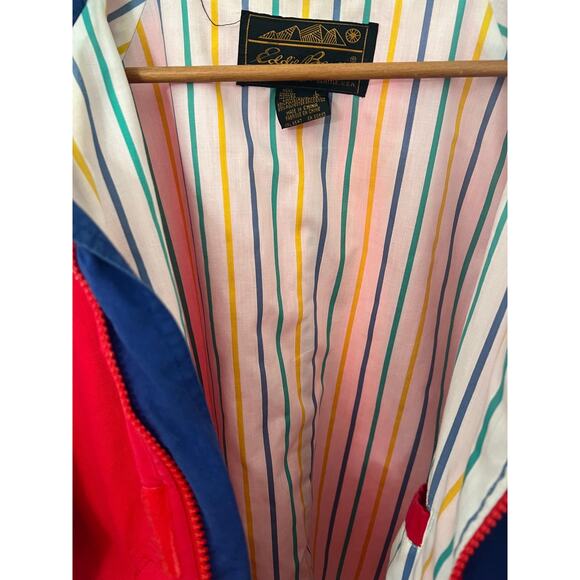 Vintage 90s Eddie Bauer Red Windbreaker Jacket | Outdoor Outfitter Seattle USA - Picture 5 of 9